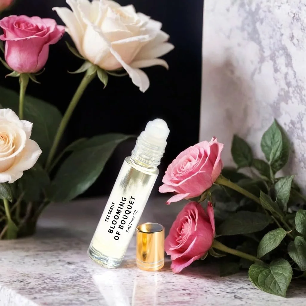 روغن عطر رولی زنانه TSZ Scents Blooming of Bouquet - رایحه گلی تازه، ظریف و میوه ای 6 میلی لیتر غلیظ - ایده آل برای هدیه روغن عطر رولی زنانه TSZ Scents Blooming of Bouquet - رایحه گلی تازه، ظریف و میوه ای 6 میلی لیتر غلیظ - ایده آل برای هدیه