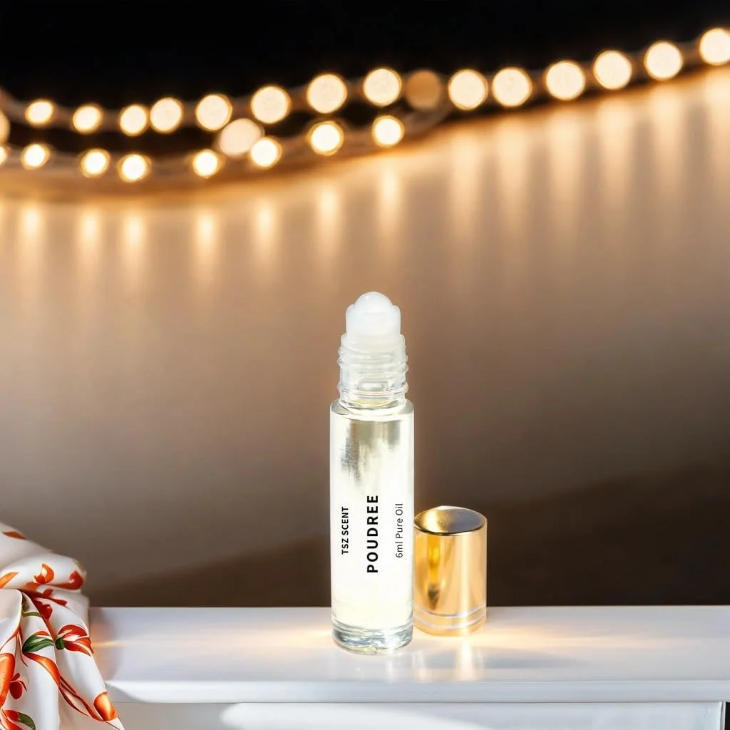 روغن عطر زنانه پودری TSZ Scent - 6 میلی لیتر رایحه ماندگار گل و مشک - رایحه ای تازه و معصومانه - هدیه ای ایده آل برای او روغن عطر زنانه پودری TSZ Scent - 6 میلی لیتر رایحه ماندگار گل و مشک - رایحه ای تازه و معصومانه - هدیه ای ایده آل برای او