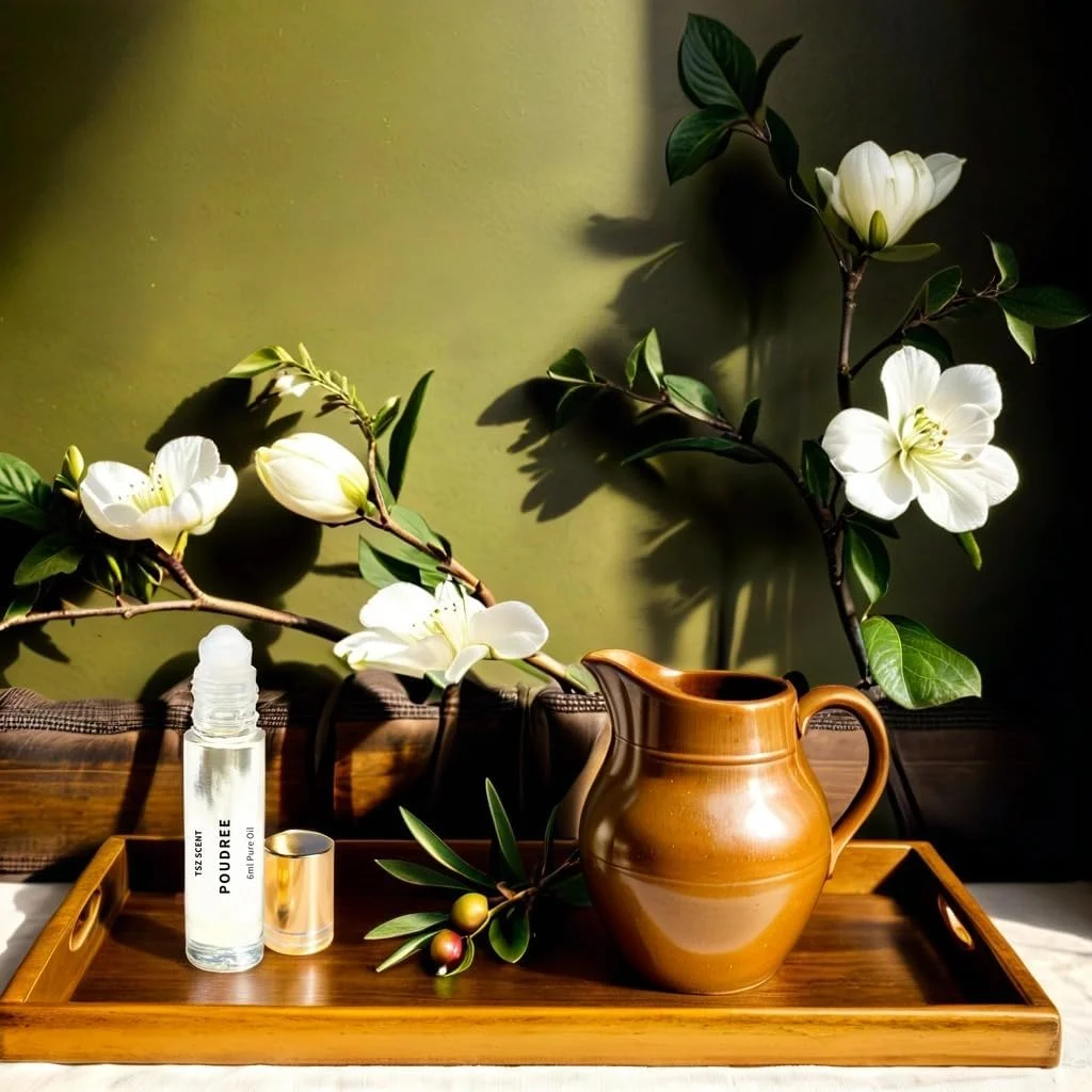 روغن عطر زنانه پودری TSZ Scent - 6 میلی لیتر رایحه ماندگار گل و مشک - رایحه ای تازه و معصومانه - هدیه ای ایده آل برای او روغن عطر زنانه پودری TSZ Scent - 6 میلی لیتر رایحه ماندگار گل و مشک - رایحه ای تازه و معصومانه - هدیه ای ایده آل برای او