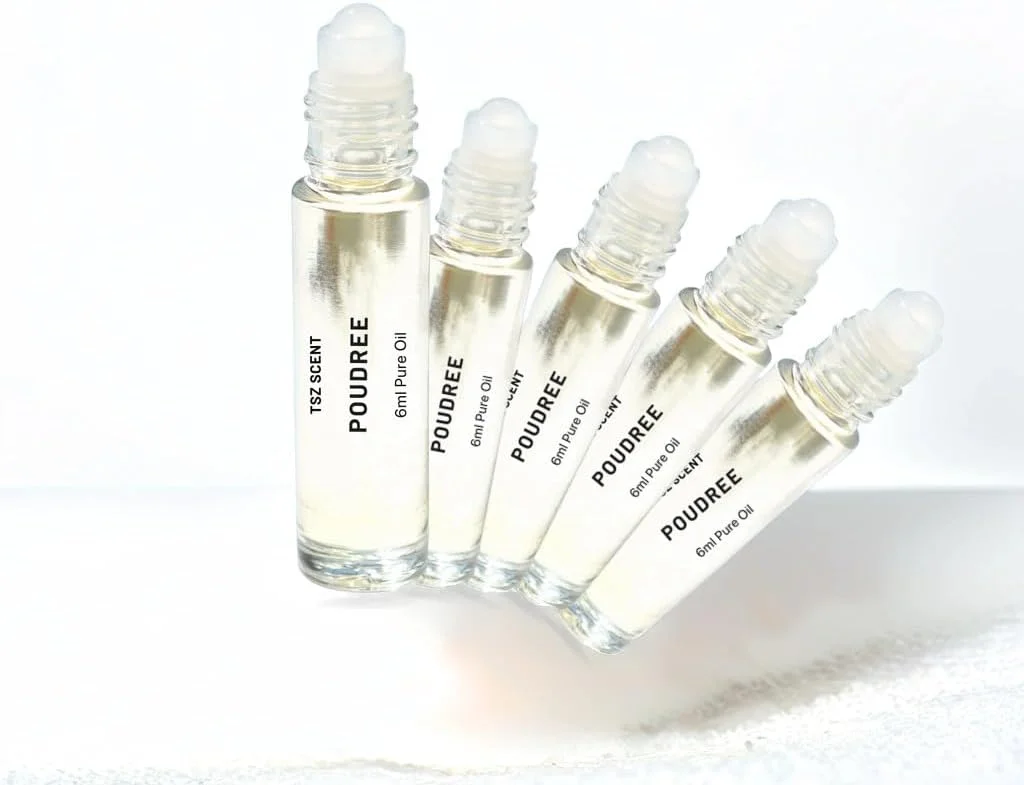 روغن عطر زنانه پودری TSZ Scent - 6 میلی لیتر رایحه ماندگار گل و مشک - رایحه ای تازه و معصومانه - هدیه ای ایده آل برای او روغن عطر زنانه پودری TSZ Scent - 6 میلی لیتر رایحه ماندگار گل و مشک - رایحه ای تازه و معصومانه - هدیه ای ایده آل برای او