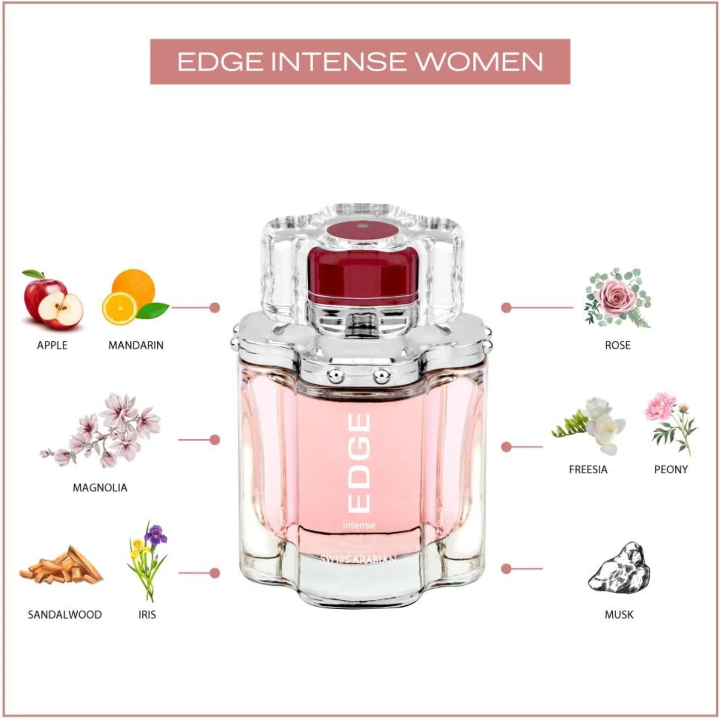 عطر ادکلن زنانه سوئیس عربین اج اینتنس ادو پرفیوم 100 میلی لیتر
