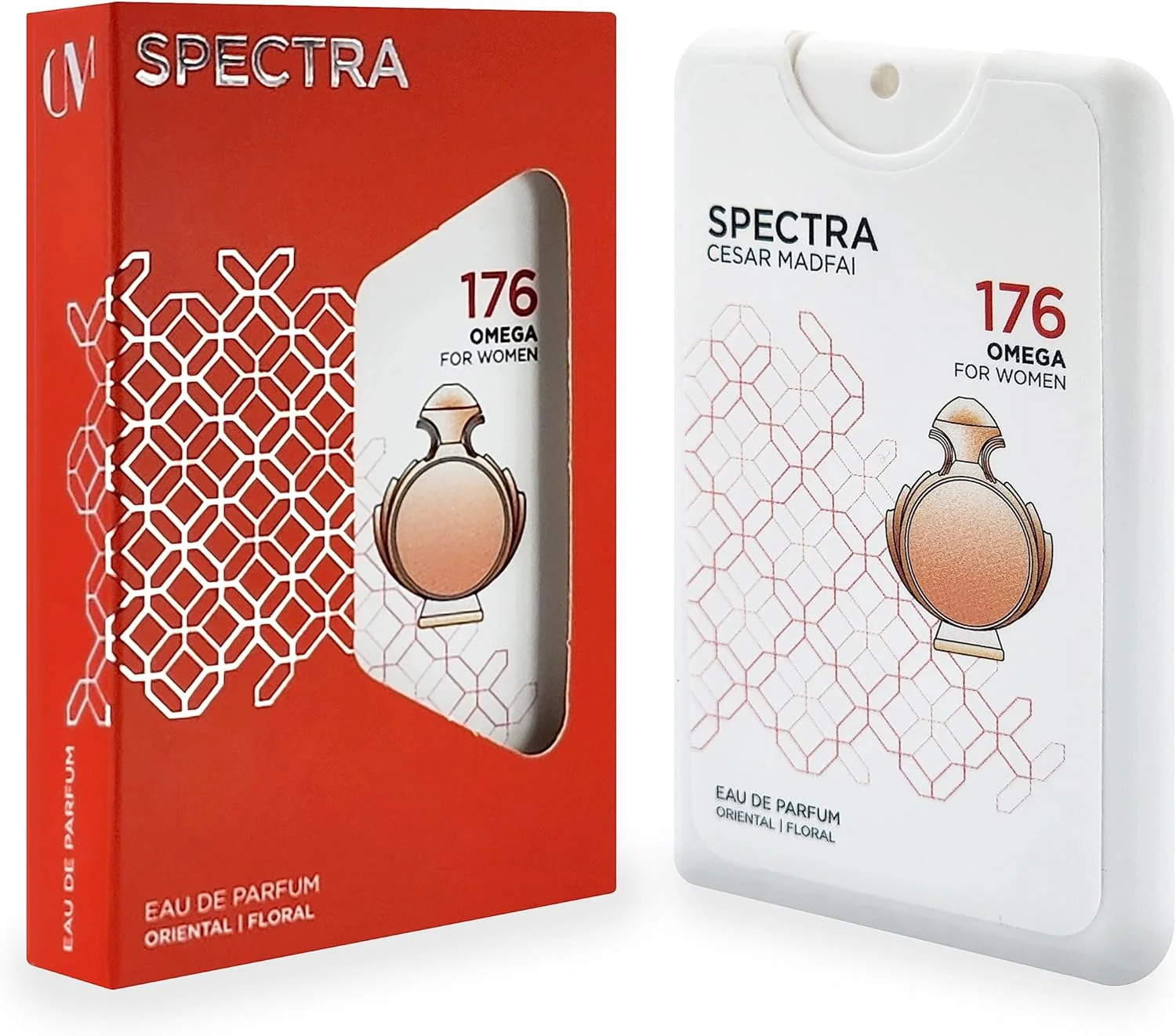 عطر جیبی زنانه اسپکترا پاکت 176 امگا - 18 میلی لیتر