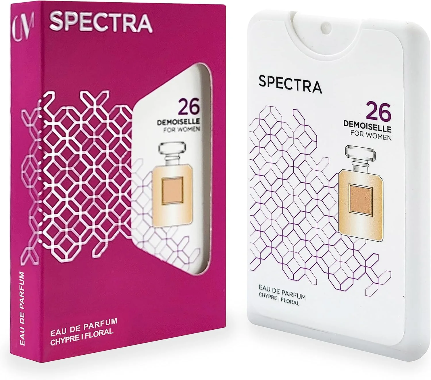 عطر جیبی زنانه اسپکترا پاکت 026 دمویسل - 18 میلی لیتر