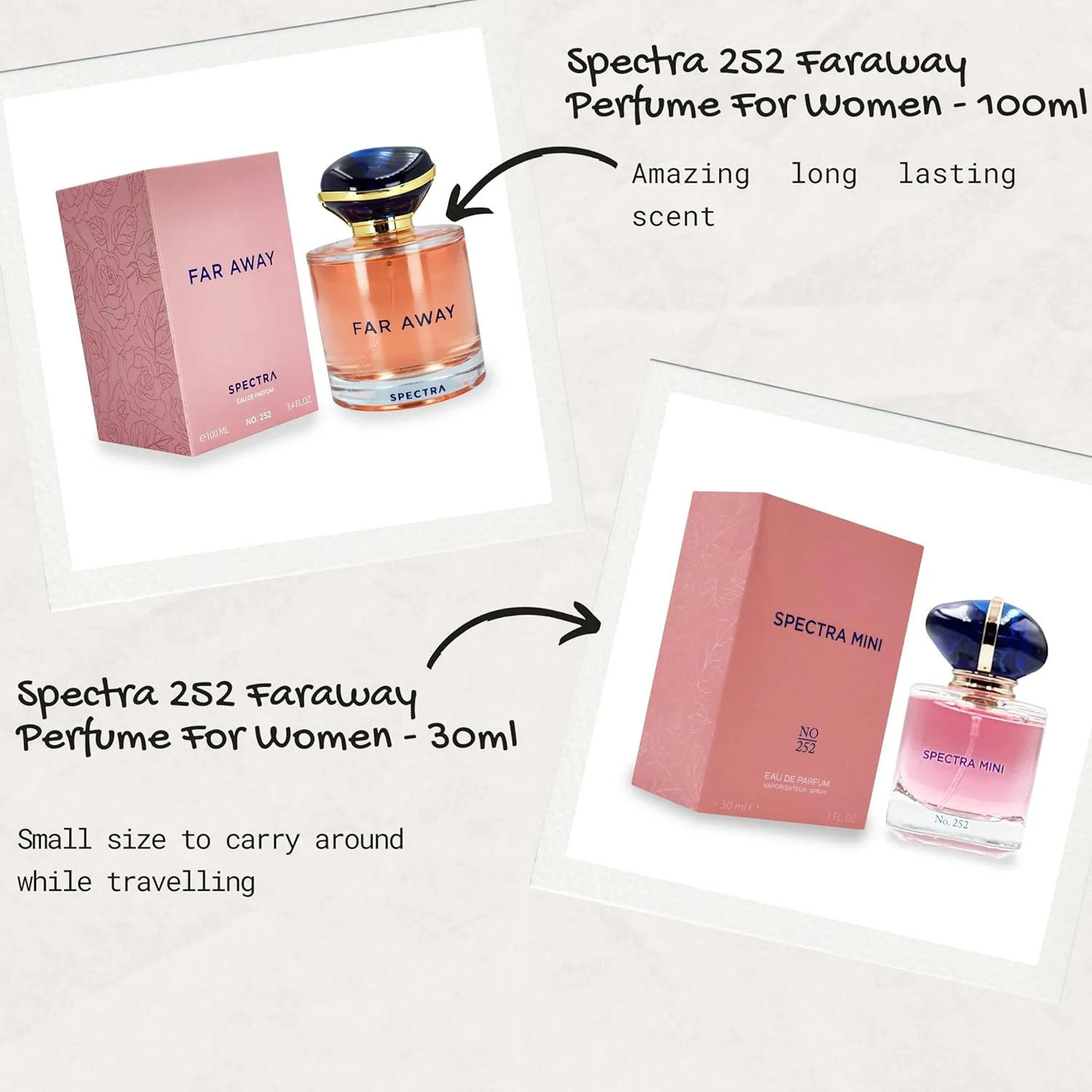 عطر جیبی زنانه اسپکترا پاکت 252 فار اوی - 18 میلی لیتر عطر جیبی زنانه اسپکترا پاکت 252 فار اوی - 18 میلی لیتر