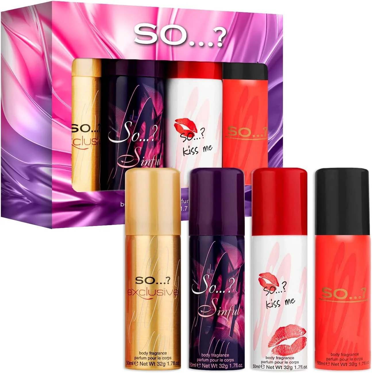ست هدیه بادی اسپلش زنانه سو...؟ مدل Mini Galore، بسته 4 عددی 50 میلی لیتری