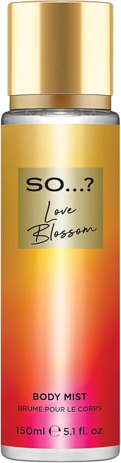 بادی میست زنانه So…? You Love Blossom – رایحه گلی لوکس، طراوت بخش و ماندگار، 150 میلی لیتر، مناسب برای استفاده روزانه و مناسبت های خاص