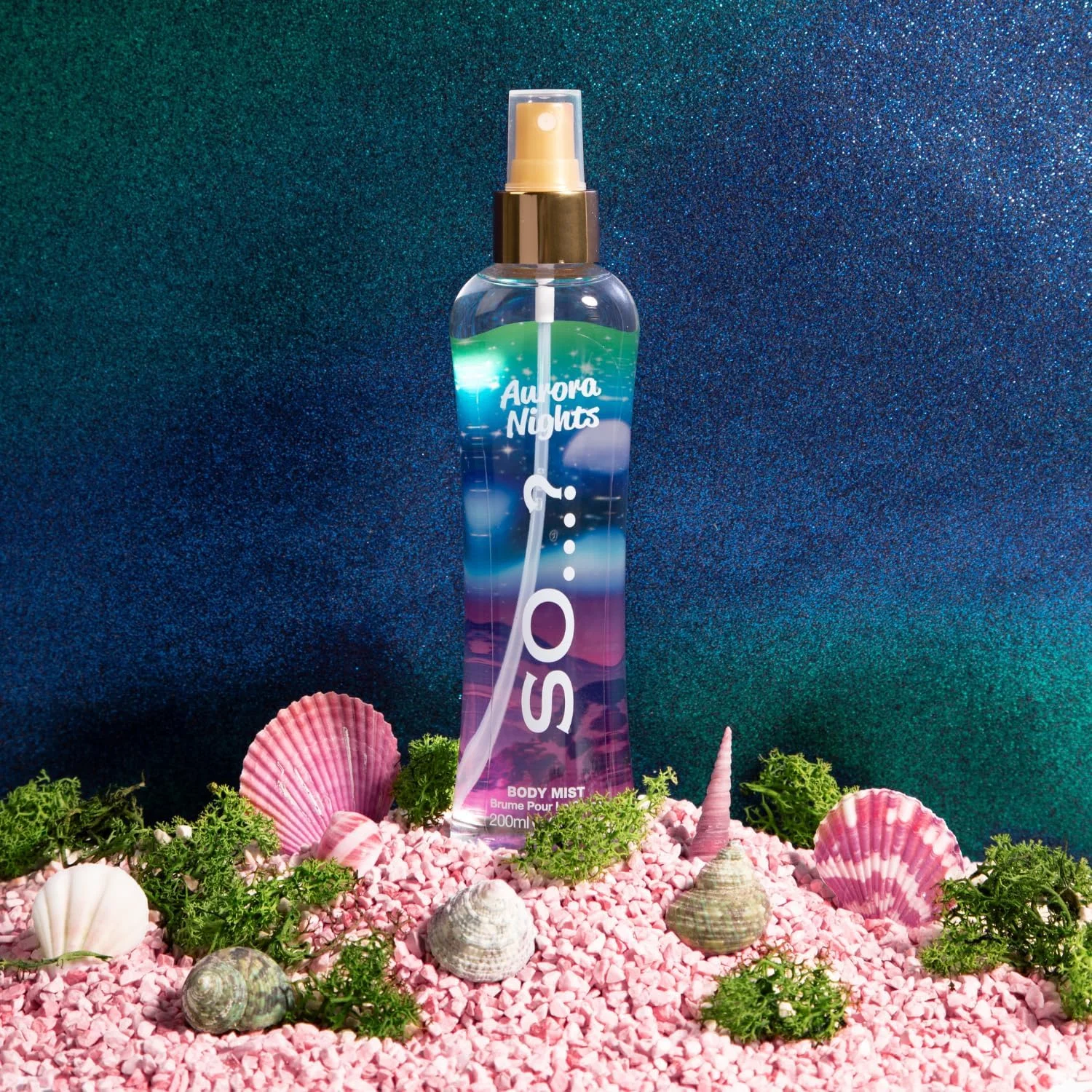 بادی میست زنانه So…? Summer Escapes با رایحه Aurora Nights – اسپری خوشبو کننده ماندگار و جذاب برای رایحه ای فریبنده و الهام گرفته از نیمه شب، 200 میلی لیتر بادی میست زنانه So…? Summer Escapes با رایحه Aurora Nights – اسپری خوشبو کننده ماندگار و جذاب برای رایحه ای فریبنده و الهام گرفته از نیمه شب، 200 میلی لیتر