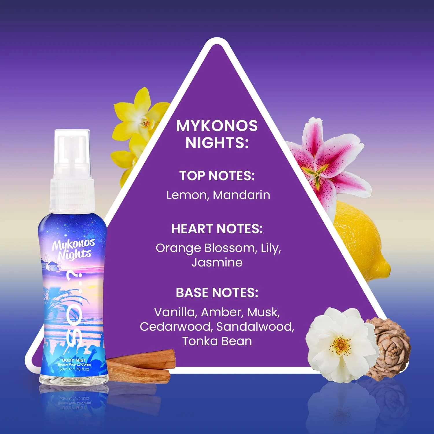 ست هدیه زنانه So…? Escapes، شامل Ibiza Dream، Bali Breeze، Mykonos Nights و Majorca Love، مجموعه اسپری عطر (4 x 50ml) ست هدیه زنانه So…? Escapes، شامل Ibiza Dream، Bali Breeze، Mykonos Nights و Majorca Love، مجموعه اسپری عطر (4 x 50ml)