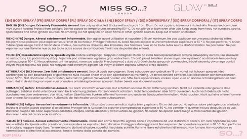 ست هدیه عطر بدن زنانه SO…? Miss So...? Mini Galore 4x50ml