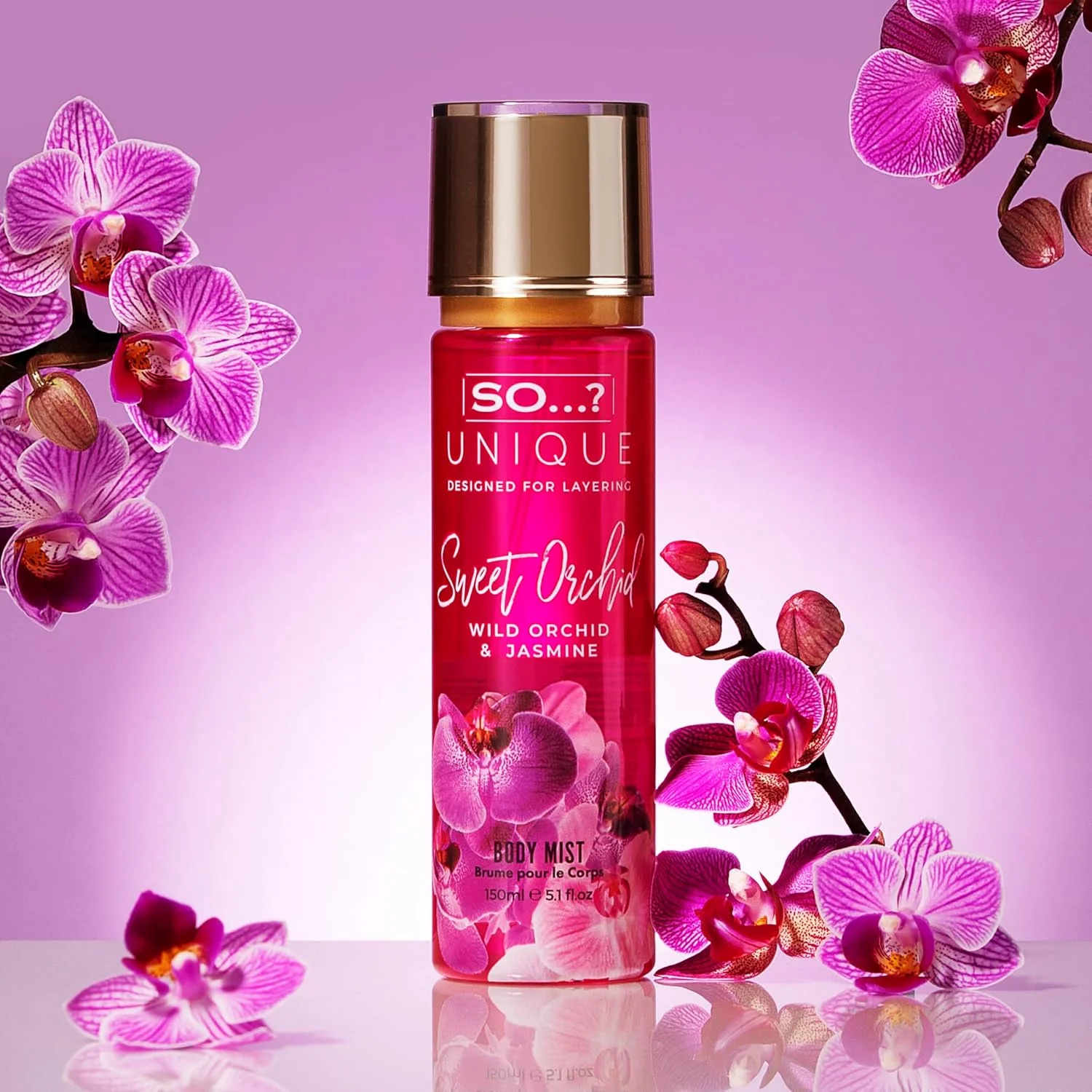 اسپری خوشبو کننده بدن زنانه سو...? Unique مدل Sweet Orchid حجم 150 میلی لیتر اسپری خوشبو کننده بدن زنانه سو...? Unique مدل Sweet Orchid حجم 150 میلی لیتر