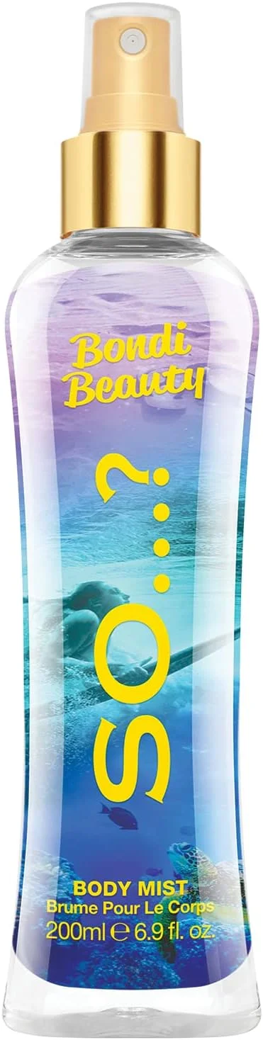 اسپری بدن زنانه So…? Summer Escapes Bondi Beauty – اسپری خوشبو کننده و انرژی بخش برای رایحه ای تازه و درخشان، مناسب برای استفاده روزمره، 200 میلی لیتر