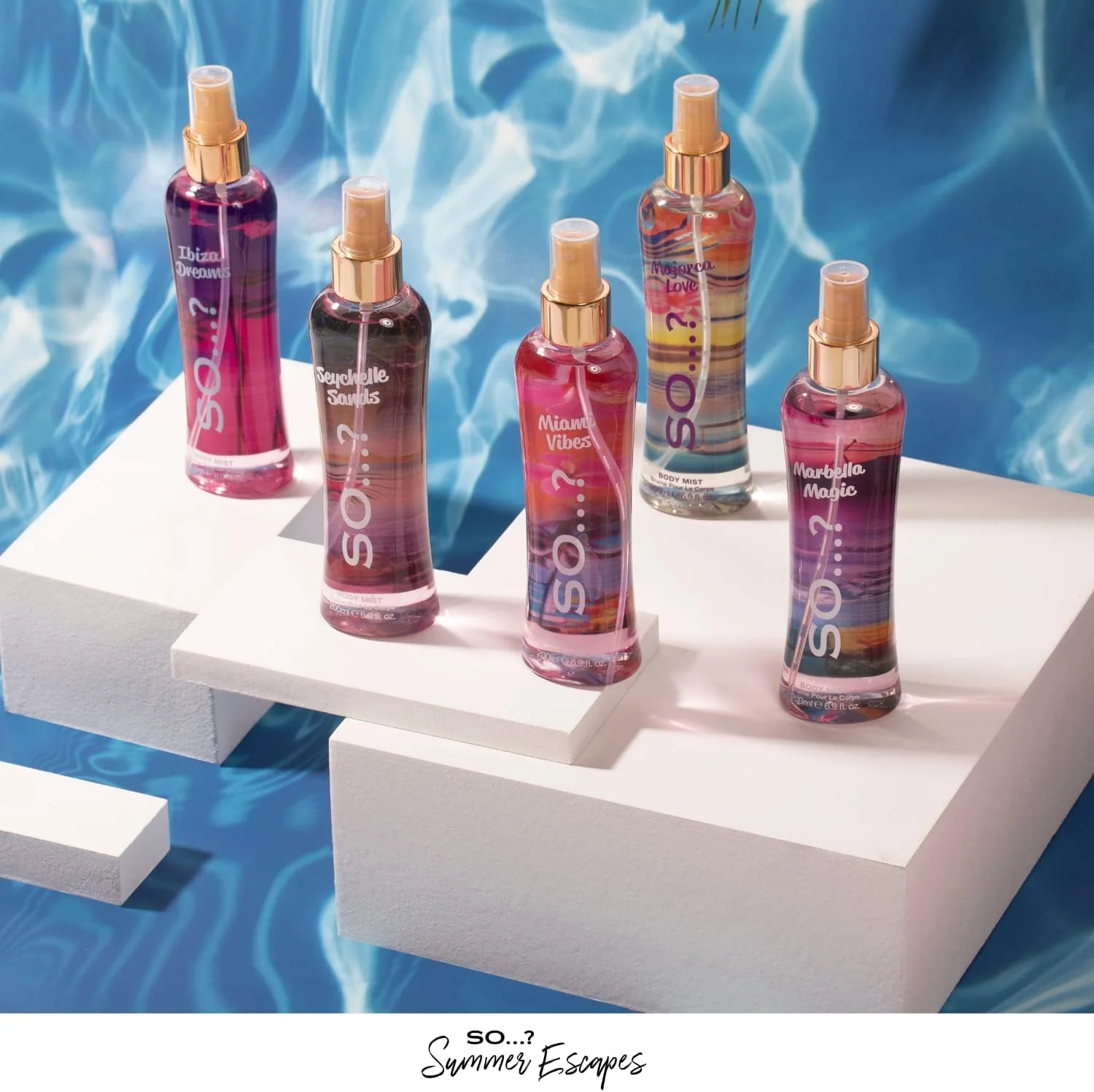 اسپری بدن زنانه So…? Summer Escapes Bondi Beauty – اسپری خوشبو کننده و انرژی بخش برای رایحه ای تازه و درخشان، مناسب برای استفاده روزمره، 200 میلی لیتر اسپری بدن زنانه So…? Summer Escapes Bondi Beauty – اسپری خوشبو کننده و انرژی بخش برای رایحه ای تازه و درخشان، مناسب برای استفاده روزمره، 200 میلی لیتر
