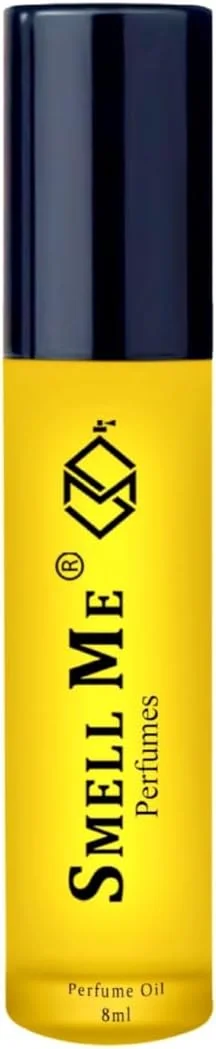 روغن عطر Smell Me 150 – رایحه عطرهای فرانسوی، ماندگاری طولانی، بدون الکل، 8 میلی لیتر – سازگار با عطر زنانه ورساچه کریستال نویر