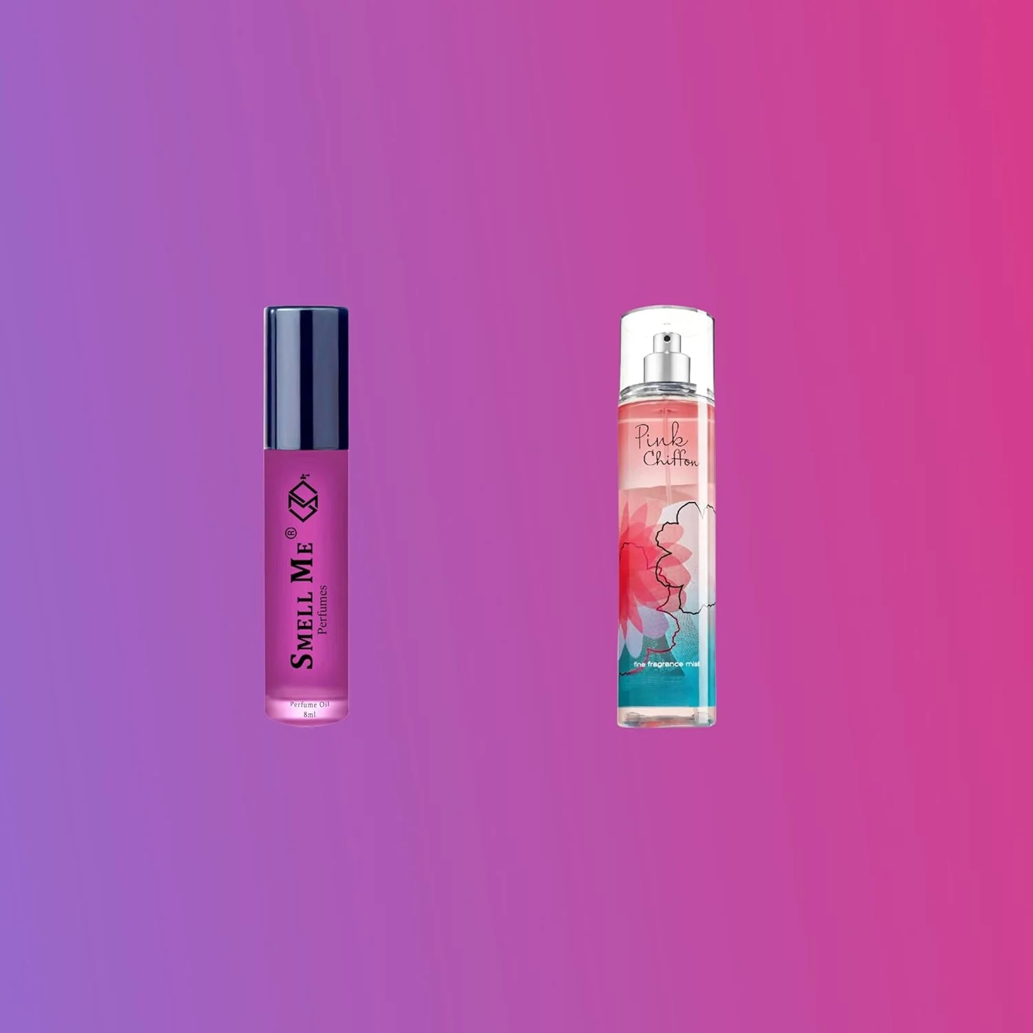 عطر روغنی Smell Me 131 – مشابه رایحه Pink Chiffon از B&B WRK – عطر فرانسوی زنانه – ماندگاری بالا با رایحه گلی میوه ای شیرین – بدون الکل – 8 میلی لیتر عطر روغنی رولی غلیظ
