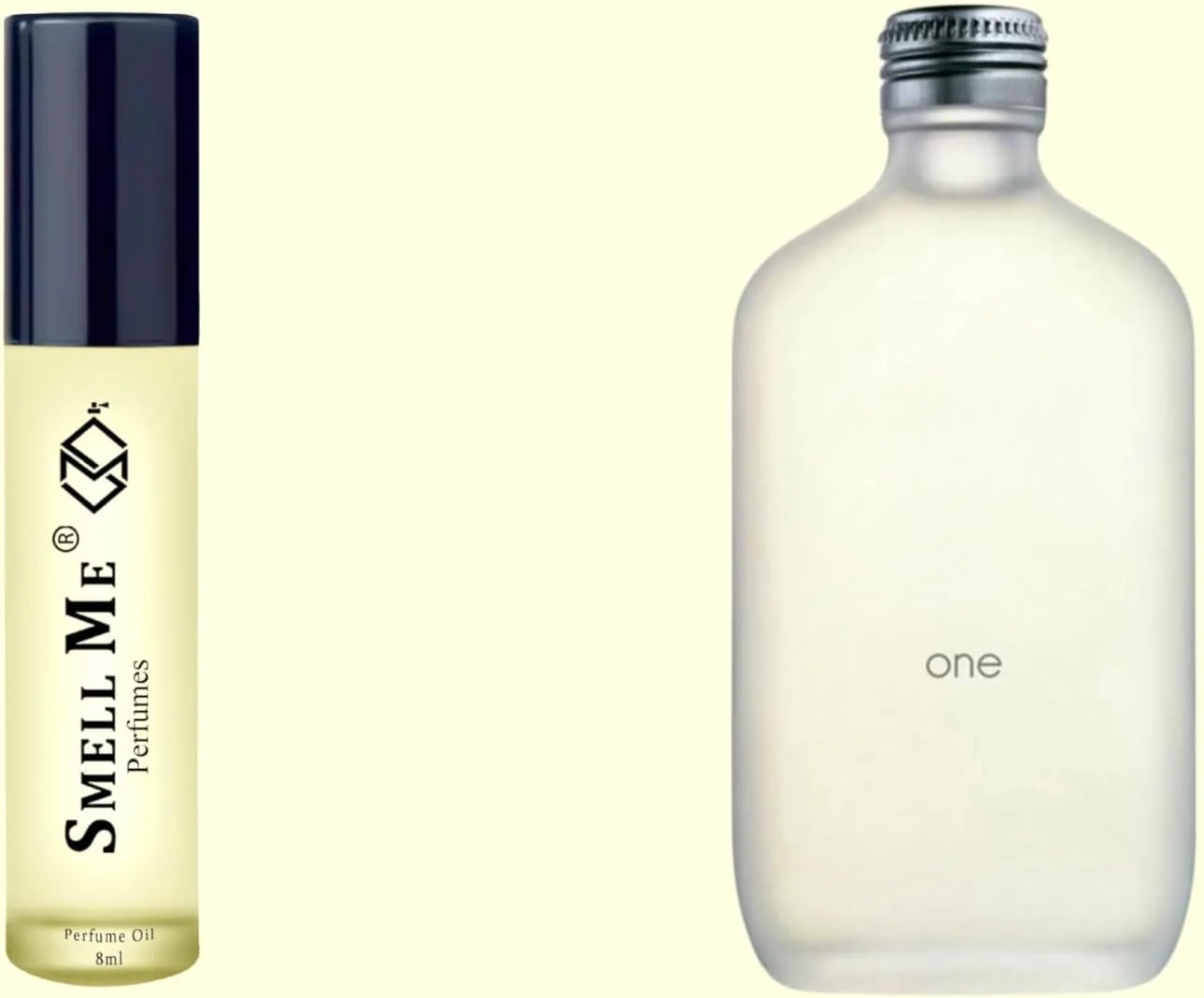 روغن عطر Smell Me 111 - رایحه فرانسوی، بدون الکل، ماندگاری طولانی، رول-آن 8 میلی لیتری - الهام گرفته از سی کی وان، رایحه یونیسکس، عطر جیبی برای مردان و زنان، روغن عطر مرکبات تازه