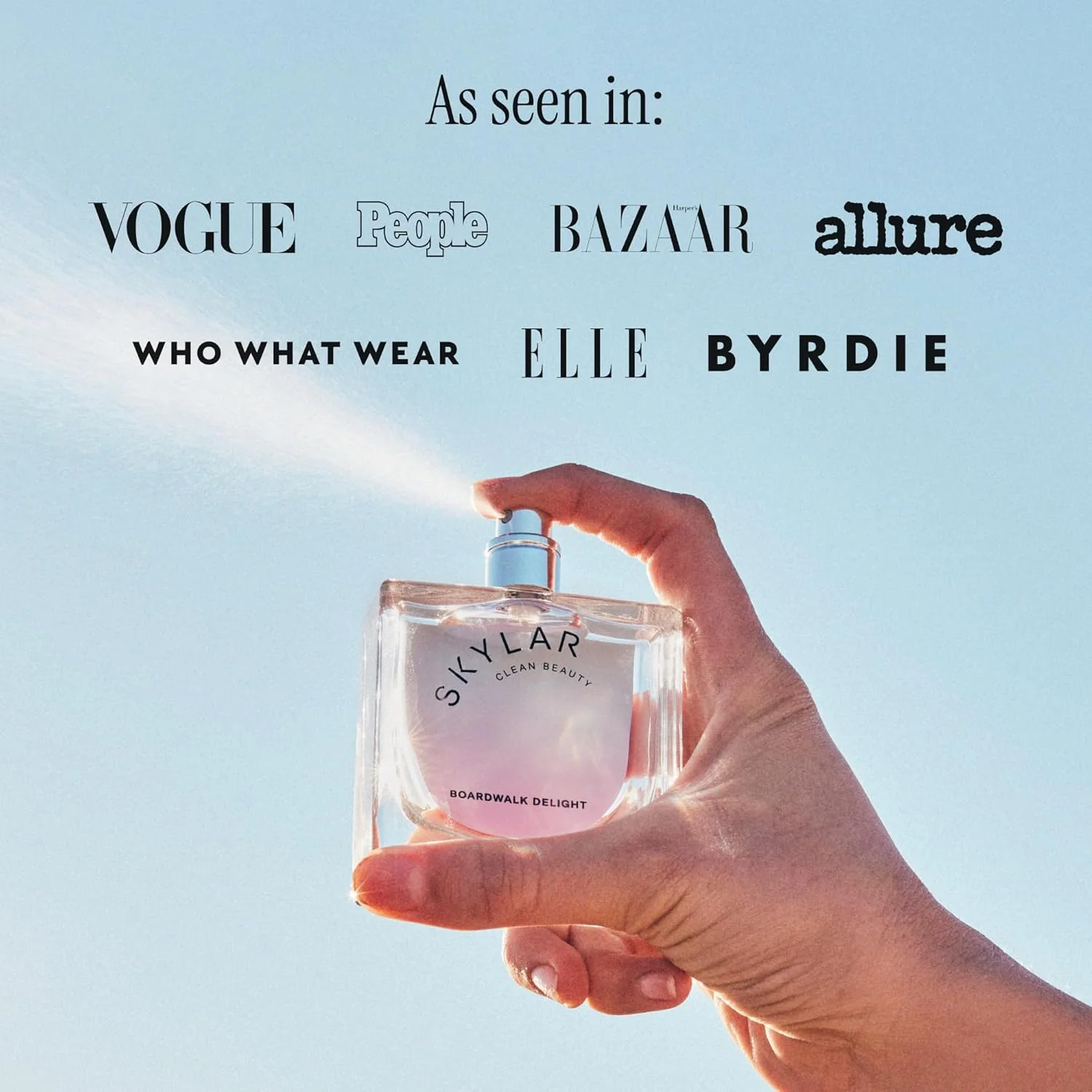 ادو پرفیوم اسکایلار Boardwalk Delight - عطر ضد حساسیت و پاکیزه برای زنان و مردان، وگان و ایمن برای پوست های حساس - رایحه های پشمک، وانیل و شیر نارگیل - 50 میلی لیتر / 1.7 اونس مایع