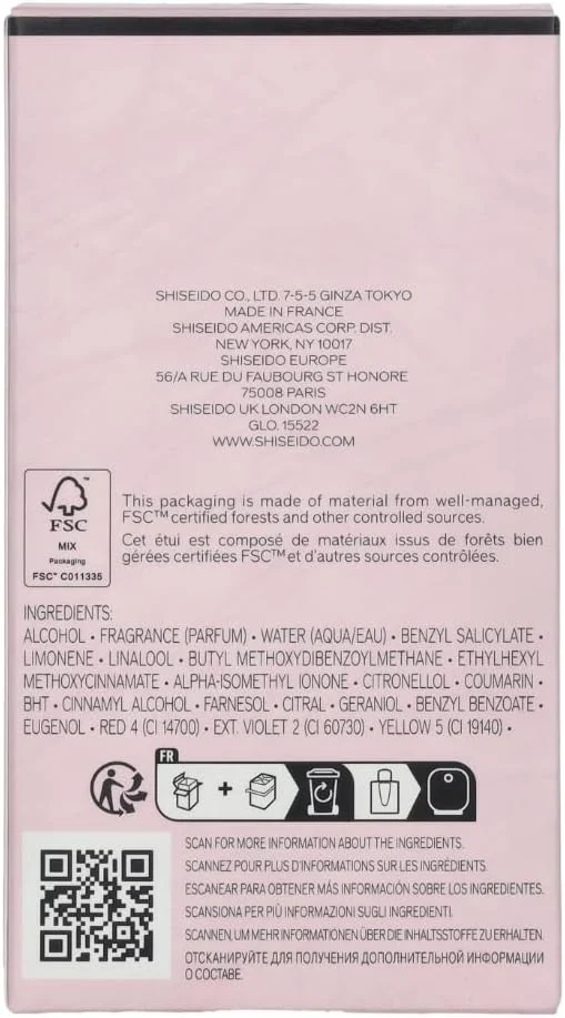 عطر زنانه شیسیدو گینزا ادو پرفیوم، 30 میلی لیتر عطر زنانه شیسیدو گینزا ادو پرفیوم، 30 میلی لیتر