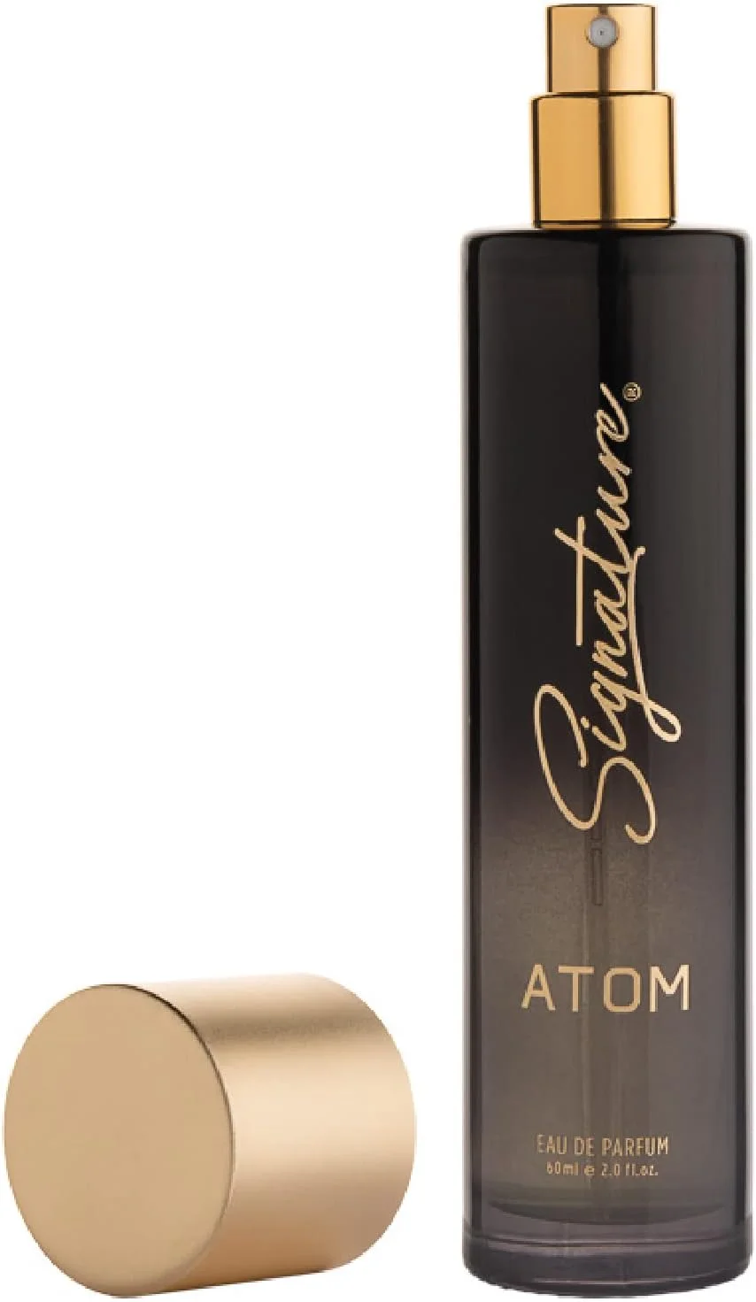 عطر سیگنیچر اتم - 60 میلی لیتر | رایحه ای ماندگار، تازه و ملایم | ادو پرفیوم برای آقایان و خانم ها | رایحه ای جذاب و انرژی بخش | رایحه ای لوکس و ماندگار