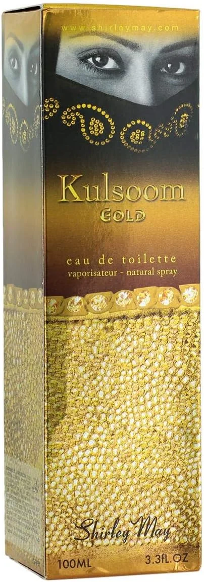 ادکلن زنانه شرلی می Kulsoom Gold - Eau De Toilette، 100 میلی لیتر