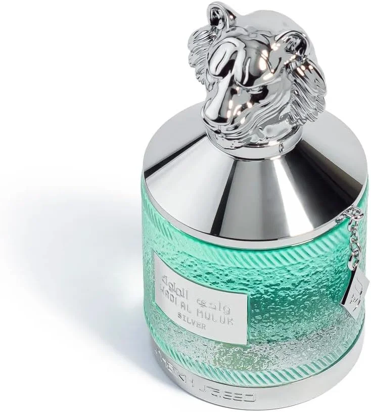 شیخ سعید - وادی الملوک سیلور 100 میلی لیتر ادو پرفیوم - رایحه شرقی یونیسکس | ترنج تازه، چای ماچا، مشک و نت های چوبی | ادو پرفیوم ماندگار برای مردان و زنان