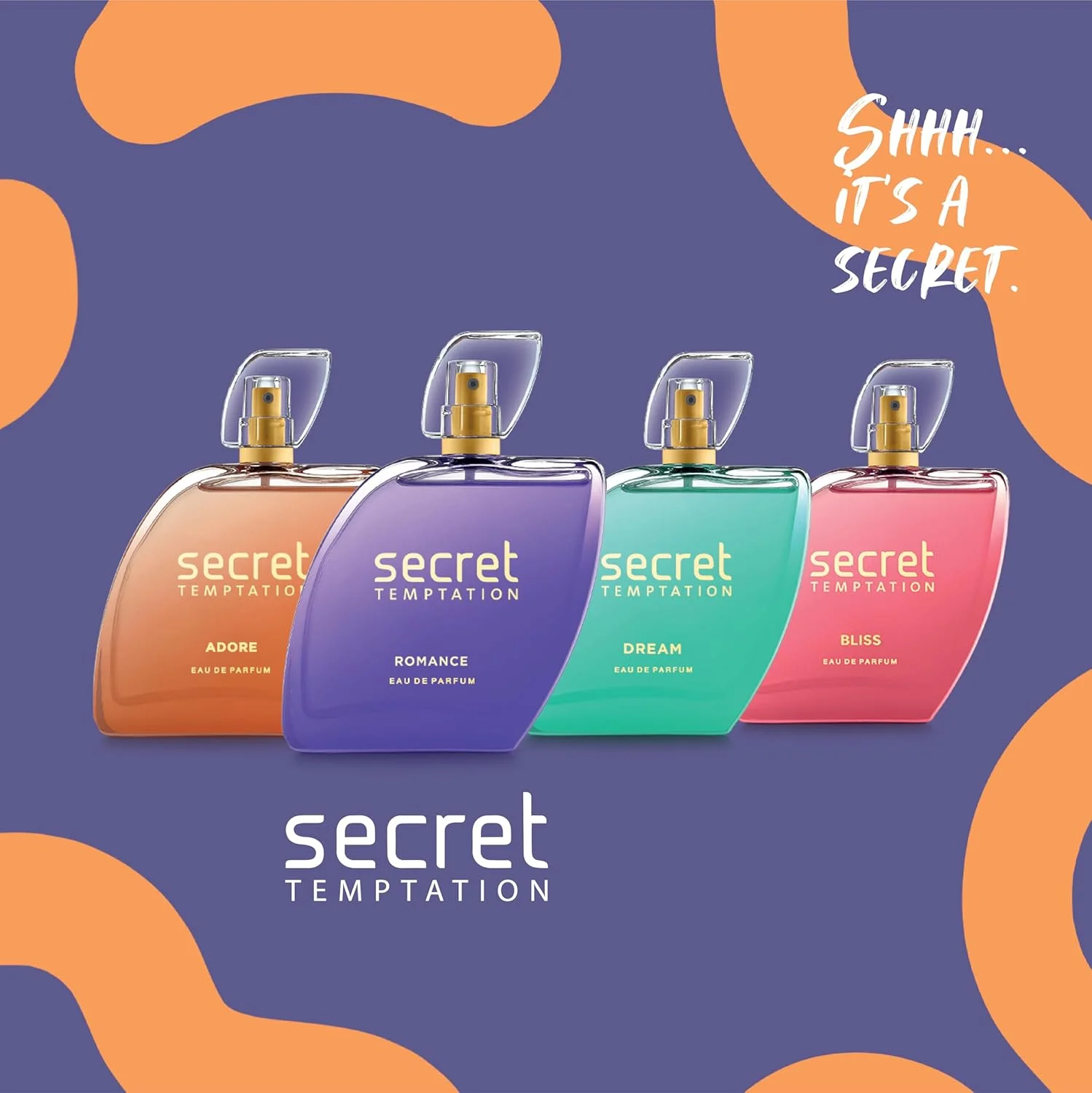 عطر زنانه Secret Temptation Romance، 100 میلی لیتر | رایحه کلاسیک زنانه ظریف | ادو پرفیوم ماندگار عطر زنانه Secret Temptation Romance، 100 میلی لیتر | رایحه کلاسیک زنانه ظریف | ادو پرفیوم ماندگار