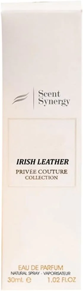 Scent Synergy IRISH lEATHER - ادو پرفیوم | عطرهای ماندگار برای مردان - مجموعه Privee Couture | عطر مردانه با غلظت بالا 30 میلی لیتر Scent Synergy IRISH lEATHER - ادو پرفیوم | عطرهای ماندگار برای مردان - مجموعه Privee Couture | عطر مردانه با غلظت بالا 30 میلی لیتر