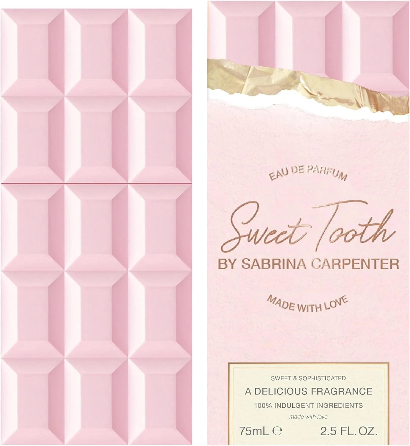 ادو پرفیوم زنانه Scent Beauty Sabrina Carpenter - عطر زنانه - Sweet Tooth - 2.5 Fl Oz