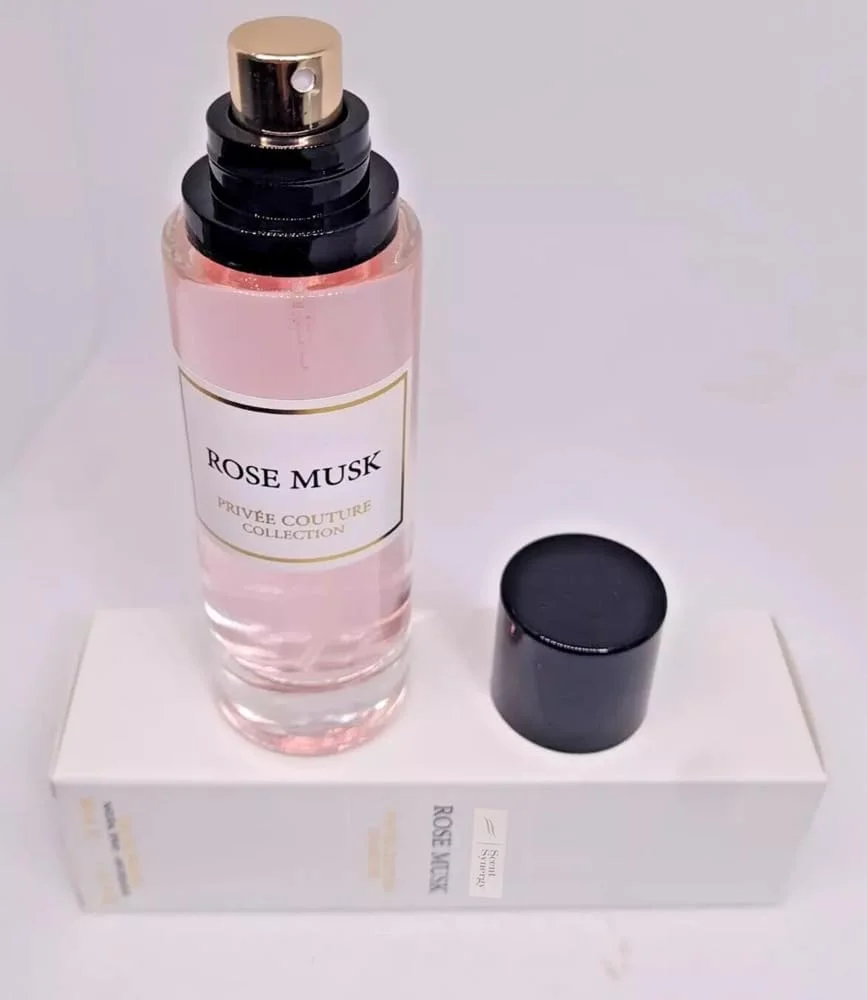 ادو پرفیوم زنانه رز مشک Scent Synergy - 30 میلی لیتر | رایحه لوکس ماندگار | مجموعه Privee Couture | عطر گلی با غلظت بالا | هدیه ای شیک برای او ادو پرفیوم زنانه رز مشک Scent Synergy - 30 میلی لیتر | رایحه لوکس ماندگار | مجموعه Privee Couture | عطر گلی با غلظت بالا | هدیه ای شیک برای او