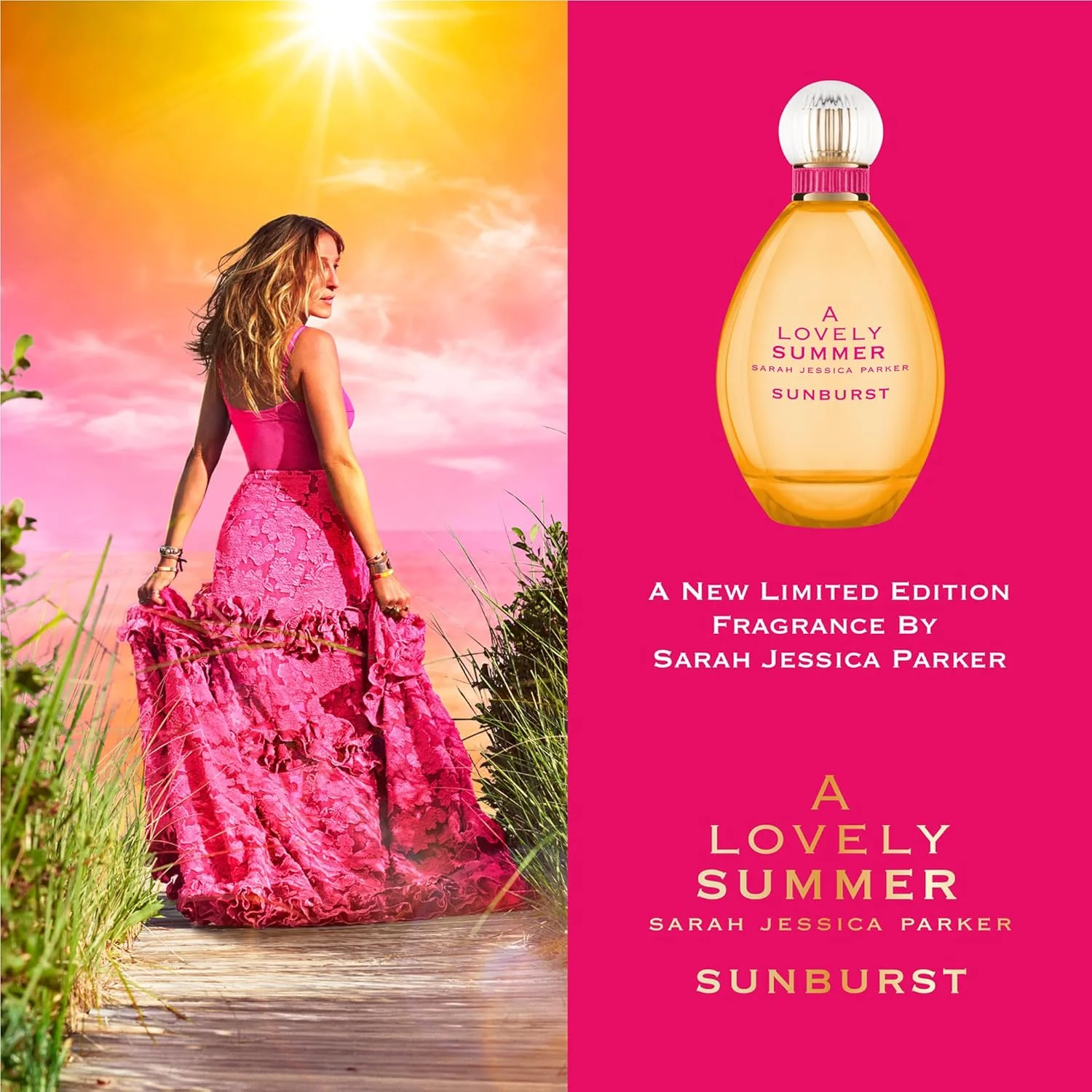 ادکلن زنانه سارا جسیکا پارکر A Lovely Summer Sunburst ادو پرفیوم 100 میلی لیتر اسپری، عطر زنانه روشن و نشاط بخش، رایحه ماندگار برای زنان - عطر اصل SJP برای زنان ادکلن زنانه سارا جسیکا پارکر A Lovely Summer Sunburst ادو پرفیوم 100 میلی لیتر اسپری، عطر زنانه روشن و نشاط بخش، رایحه ماندگار برای زنان - عطر اصل SJP برای زنان