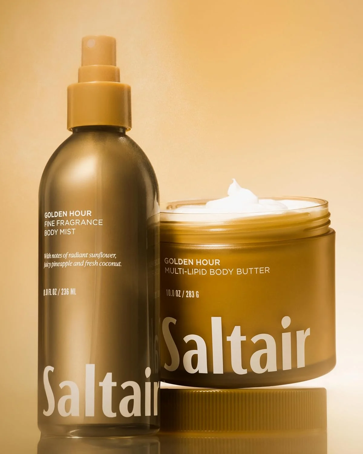 اسپری بدن سالتایر 2 عددی - عطر خوشبو، اسپری بدن سبک با رایحه ساعت طلایی. اسپری عطر ماندگار. 2 بطری 8 اونسی اسپری بدن سالتایر 2 عددی - عطر خوشبو، اسپری بدن سبک با رایحه ساعت طلایی. اسپری عطر ماندگار. 2 بطری 8 اونسی