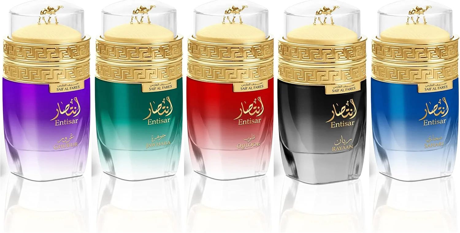 عطر سیف الفارس انتصار جوهره | اسپری بدون الکل ماندگار униsex | رایحه های نارنج، گریپ فروت و آناناس | بادی میست معطر و تازه با رایحه لوکس | 100 میلی لیتر عطر سیف الفارس انتصار جوهره | اسپری بدون الکل ماندگار униsex | رایحه های نارنج، گریپ فروت و آناناس | بادی میست معطر و تازه با رایحه لوکس | 100 میلی لیتر