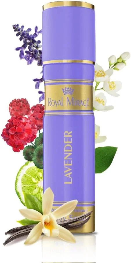 اسپری بدن زنانه رویال میراژ، اسطوخودوس، 200 میلی لیتر