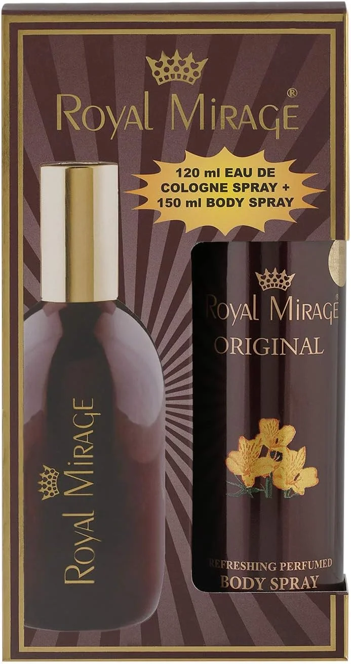 ادکلن مردانه رویال میراژ 120 میل اورجینال به همراه اسپری بدن 150 میل رایگان