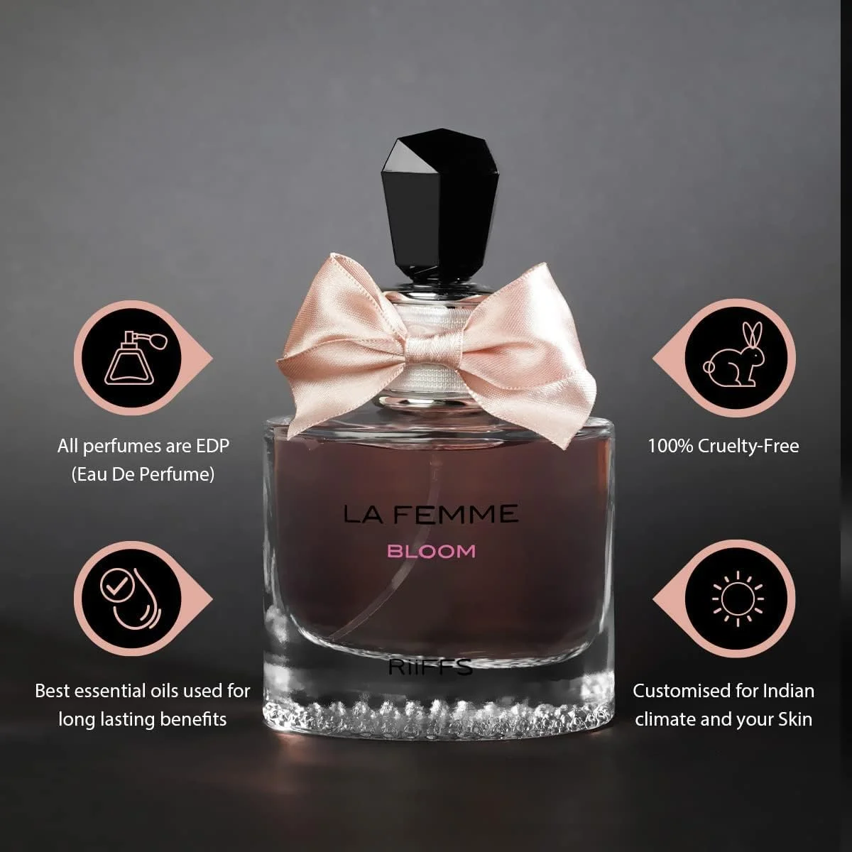 ادو پرفیوم زنانه/مردانه ریفز La Femme Bloom حجم 100 میلی لیتر، ساخت امارات متحده عربی ادو پرفیوم زنانه/مردانه ریفز La Femme Bloom حجم 100 میلی لیتر، ساخت امارات متحده عربی
