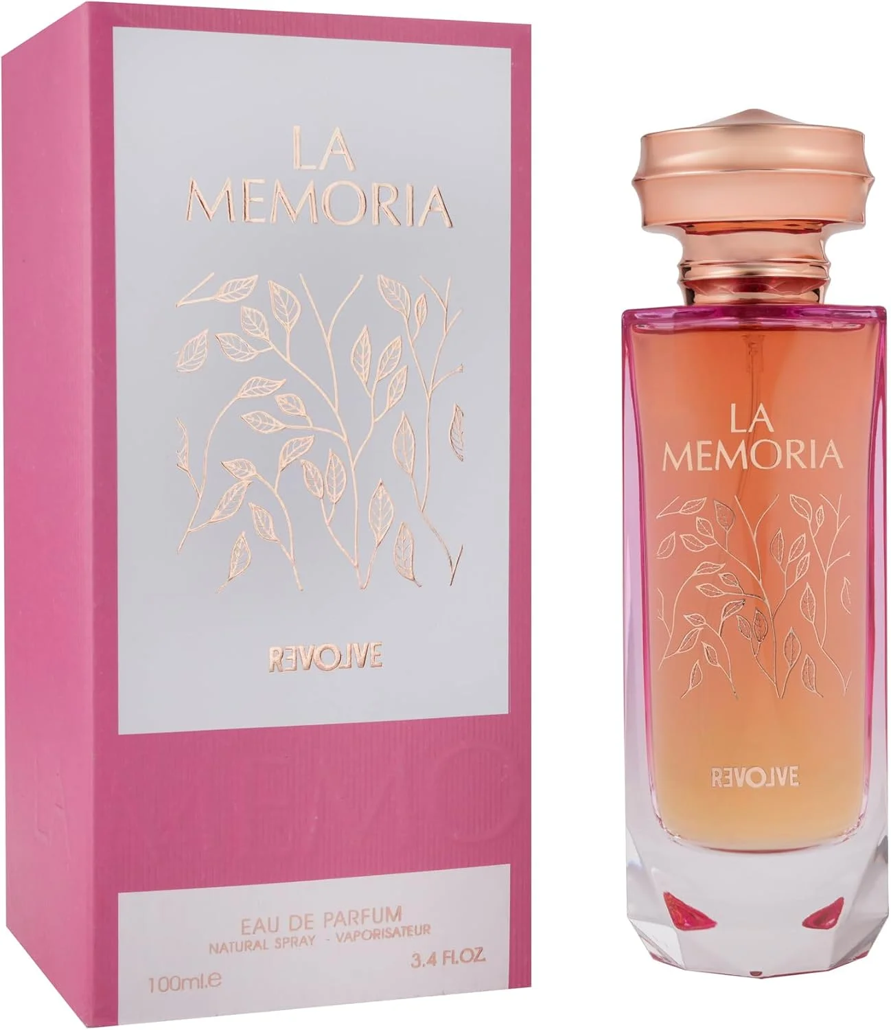 ادو پرفیوم زنانه REVOLVE La Memoria - 100 میلی لیتر | عطر ممتاز و ماندگار | رایحه لوکس | مناسب برای کار، مجالس و مناسبت های خاص