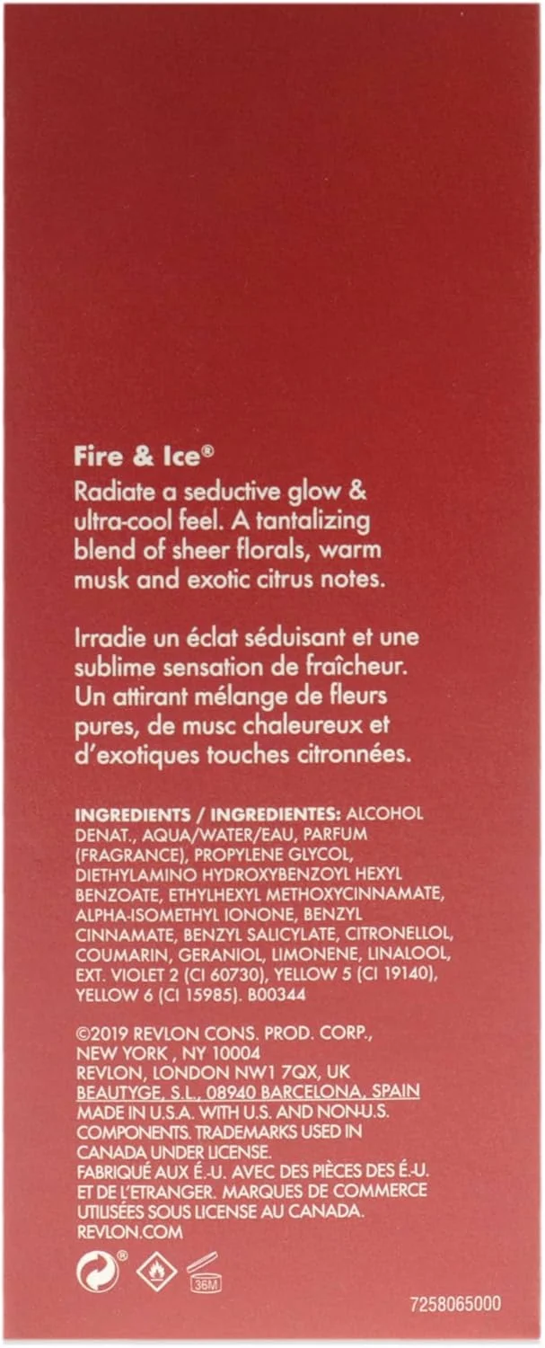 ادکلن زنانه رولون مدل Fire & Ice حجم 50 میلی لیتر ادکلن زنانه رولون مدل Fire & Ice حجم 50 میلی لیتر