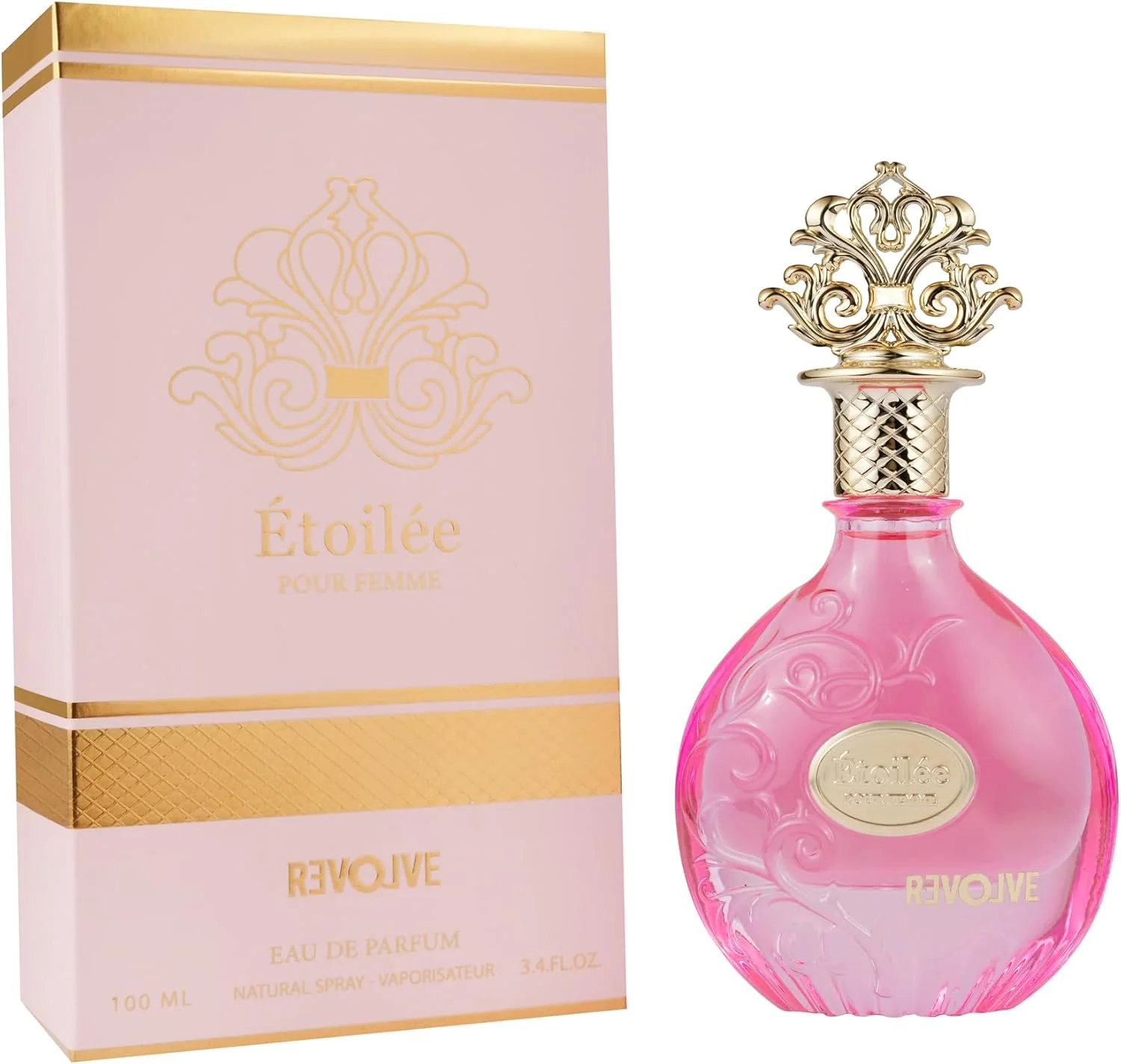 ادو پرفیوم زنانه REVOLVE Etoilee - 100 میلی لیتر | عطر ممتاز و ماندگار | رایحه لوکس | مناسب برای کار، رویدادها و مناسبت های خاص