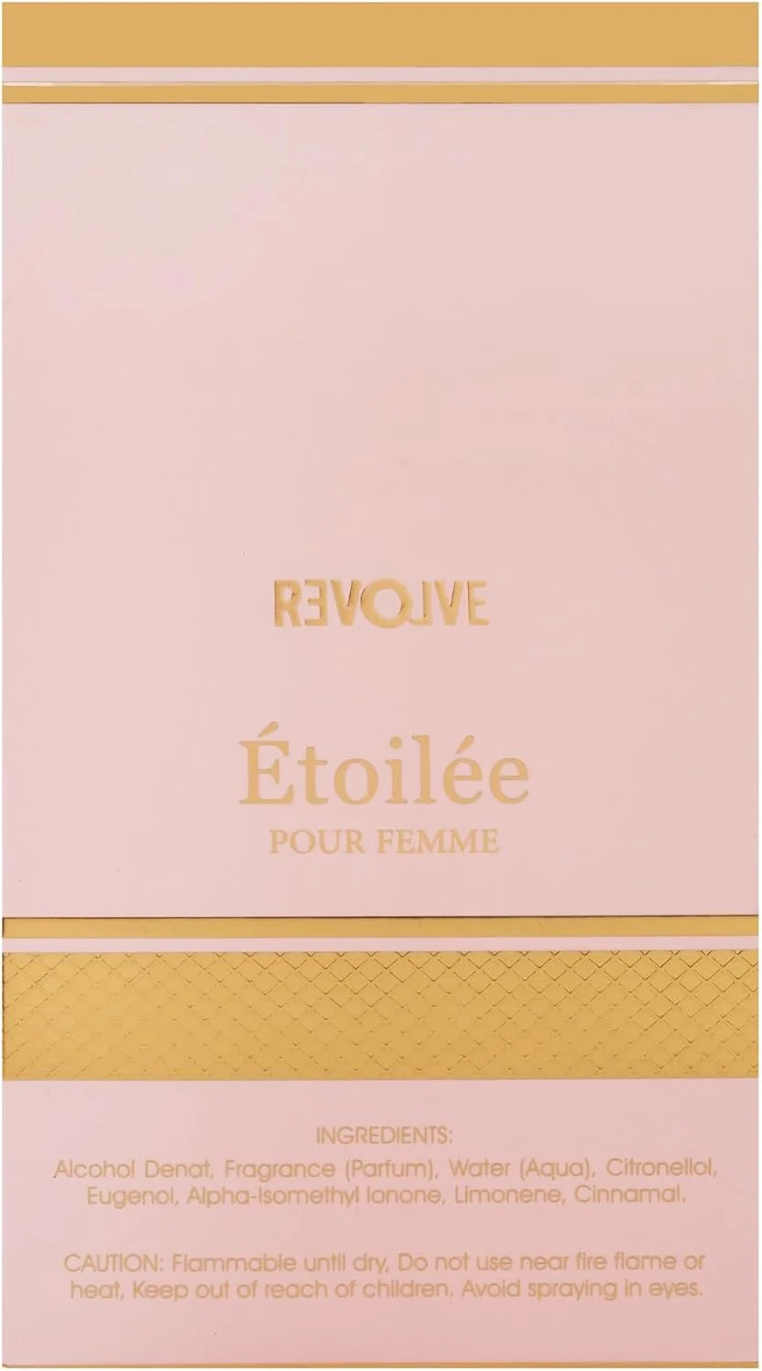 ادو پرفیوم زنانه REVOLVE Etoilee - 100 میلی لیتر | عطر ممتاز و ماندگار | رایحه لوکس | مناسب برای کار، رویدادها و مناسبت های خاص ادو پرفیوم زنانه REVOLVE Etoilee - 100 میلی لیتر | عطر ممتاز و ماندگار | رایحه لوکس | مناسب برای کار، رویدادها و مناسبت های خاص