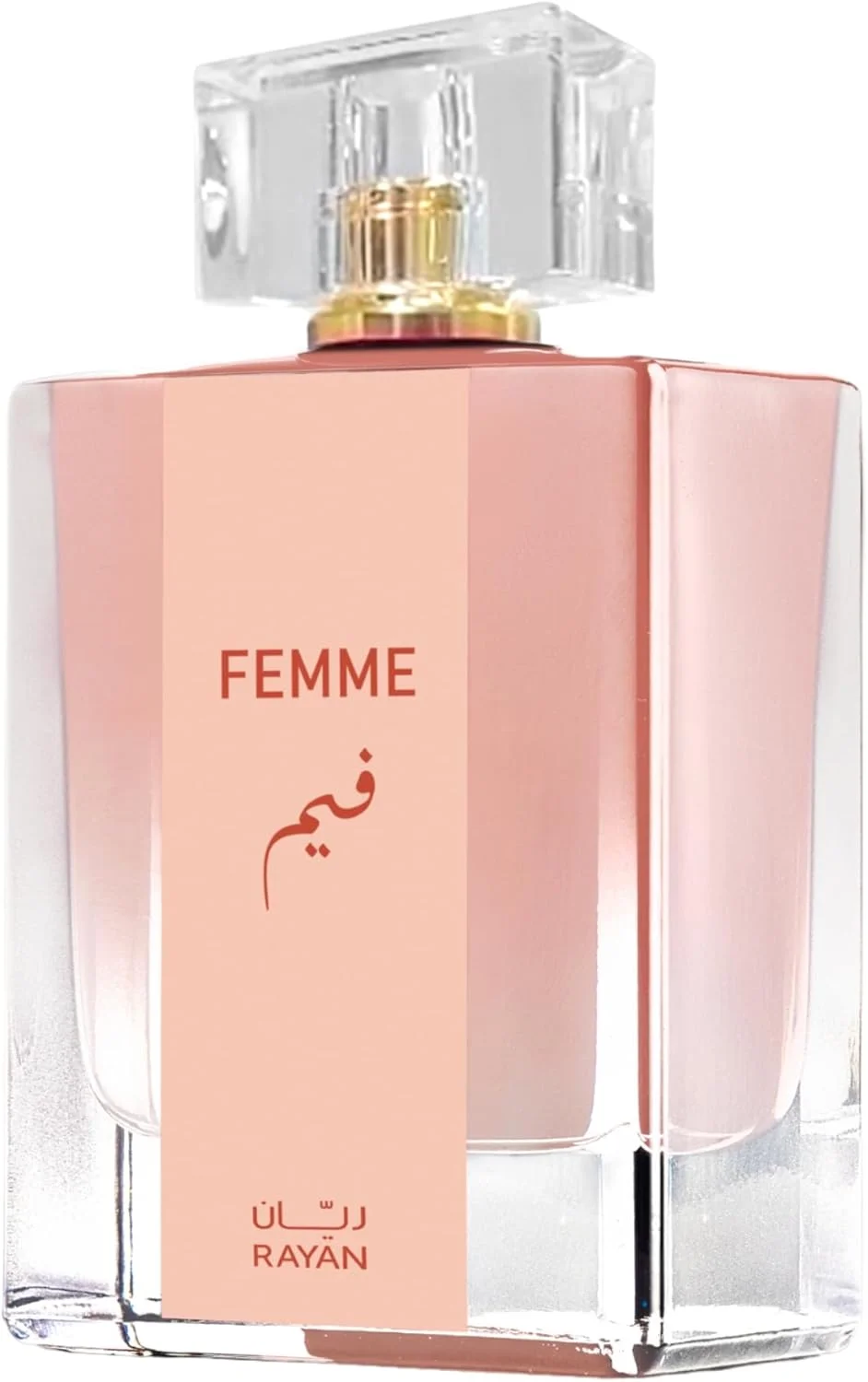 ادکلن زنانه رایان Femme - ادو پرفیوم عربی ماندگار، 100 میلی لیتر (3.34 fl oz)، باغ گل با شهد شیرین، تمشک، ترنج، رز می، یاس، عنبر - هدیه ای ایده آل برای رمضان و عید