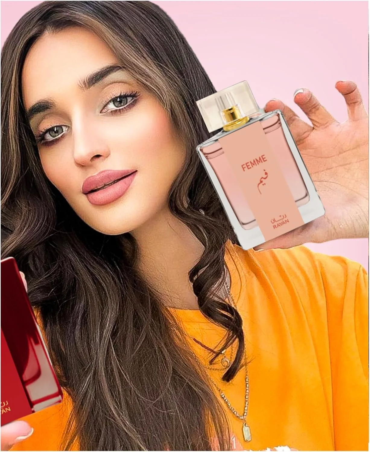 ادکلن زنانه رایان Femme - ادو پرفیوم عربی ماندگار، 100 میلی لیتر (3.34 fl oz)، باغ گل با شهد شیرین، تمشک، ترنج، رز می، یاس، عنبر - هدیه ای ایده آل برای رمضان و عید