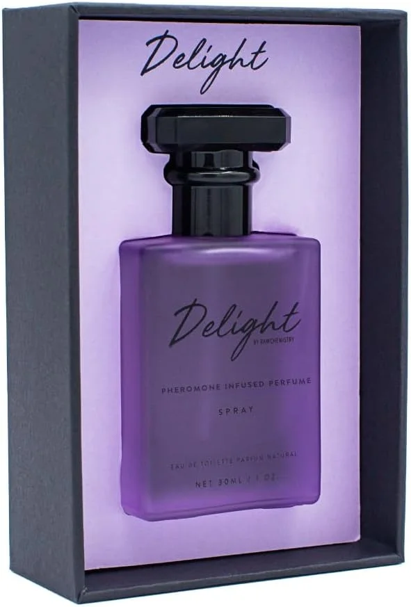 عطر زنانه حاوی فرمون RawChemistry Delight - عطر زنانه آغشته به فرمون - اسپری Delight by Raw Chemistry با فرموناس - Fragrance con Feromonas para Mujer