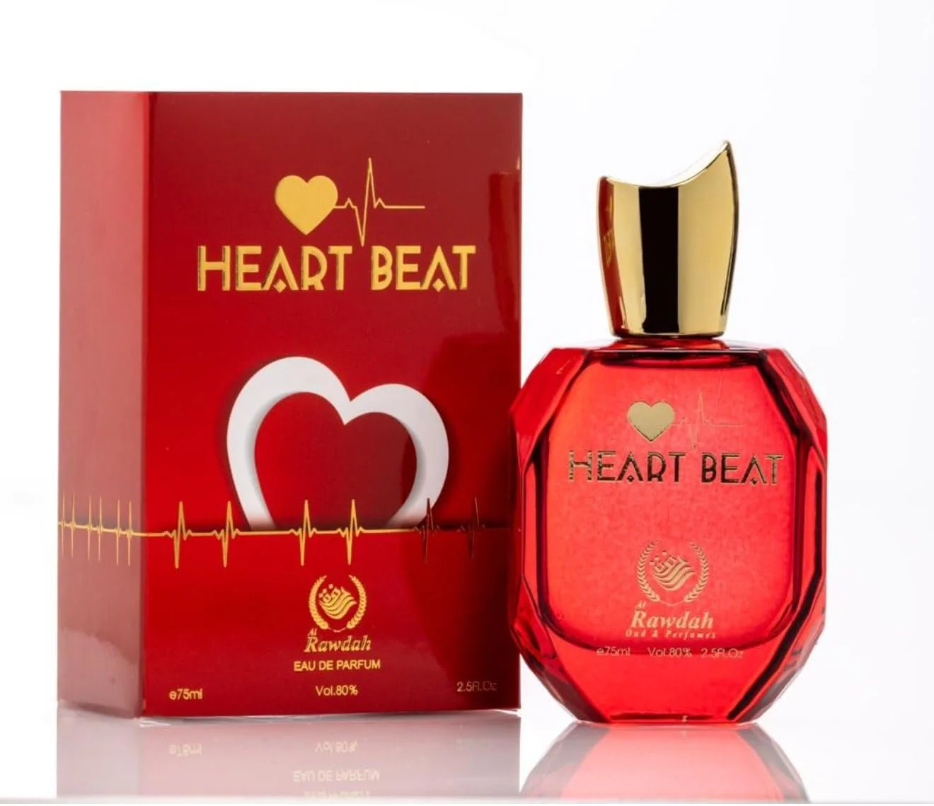 ادو پرفیوم زنانه روضه مدل HEART BEAT (75 میلی لیتر)