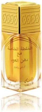 عطر رصاصی خلطة الخصة مع دهن العود مردانه و زنانه (یونیسکس) ادو پرفیوم 50 میلی لیتر (1.7 اونس) | عطرسازی شرقی | عطرهای ماندگار عطر رصاصی خلطة الخصة مع دهن العود مردانه و زنانه (یونیسکس) ادو پرفیوم 50 میلی لیتر (1.7 اونس) | عطرسازی شرقی | عطرهای ماندگار