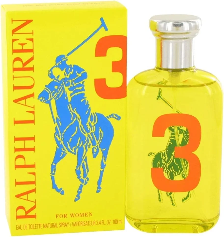 رالف لورن عطر زنانه بیگ پونی 3 - ادو تویلت، 100 میلی لیتر