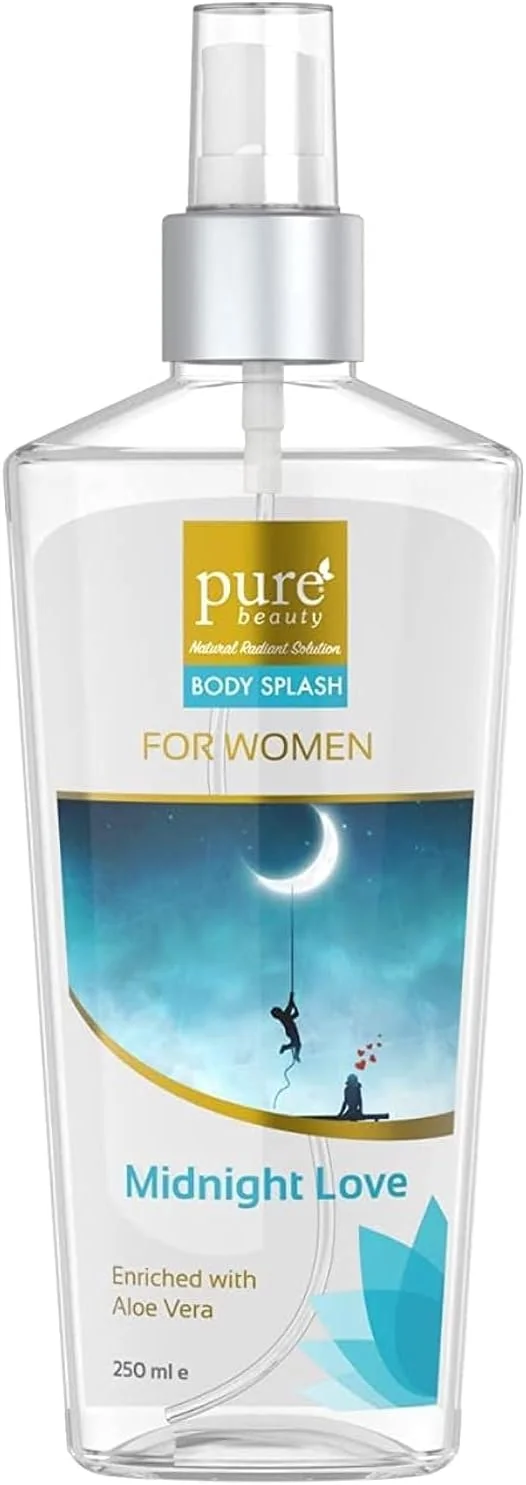 بادی اسپلش زنانه Pure Beauty مدل Midnight Love - 250 میلی لیتر