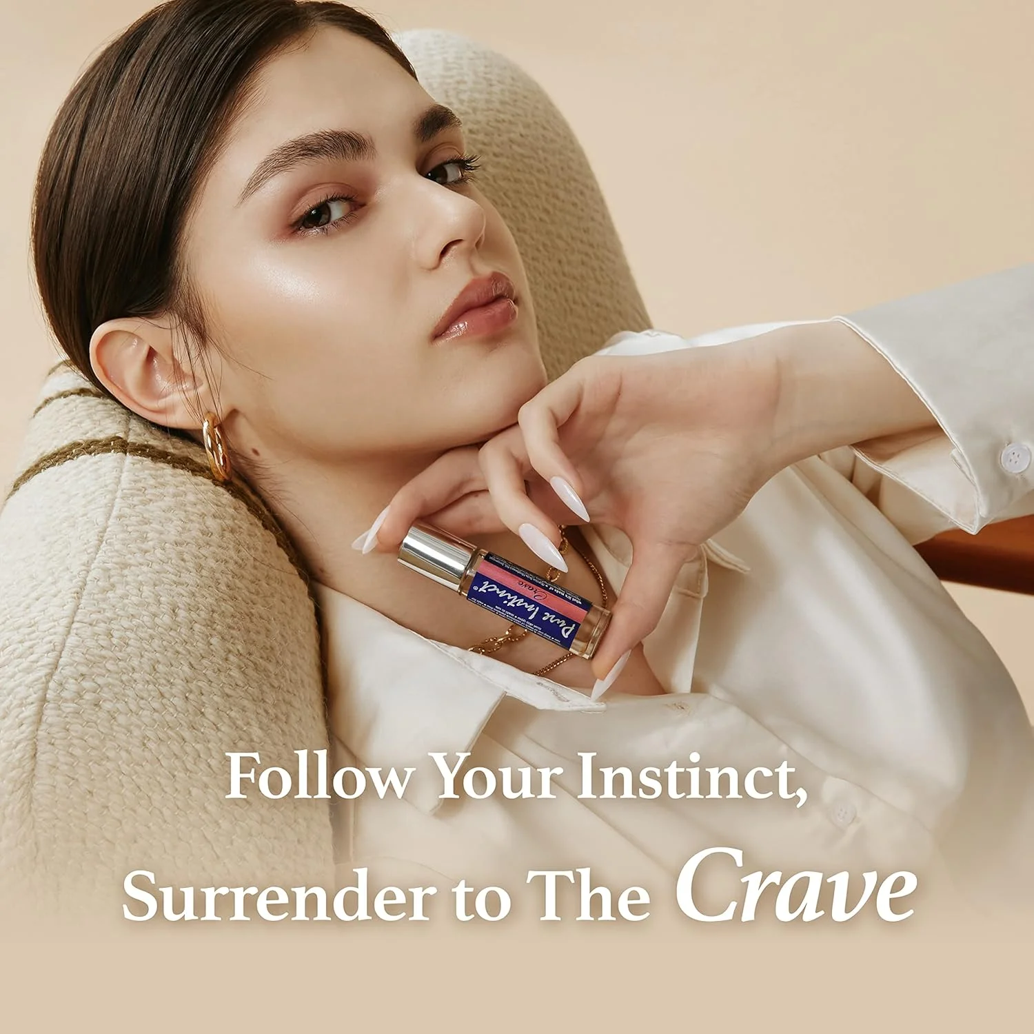 عطر رولی Pure Instinct CRAVE با فرمولاسیون اصلی حاوی فرمون و روغنهای ضروری - مخصوص بانوان - مناسب سفر (حجم 10.2 میلیلیتر) عطر رولی Pure Instinct CRAVE با فرمولاسیون اصلی حاوی فرمون و روغنهای ضروری - مخصوص بانوان - مناسب سفر (حجم 10.2 میلیلیتر)