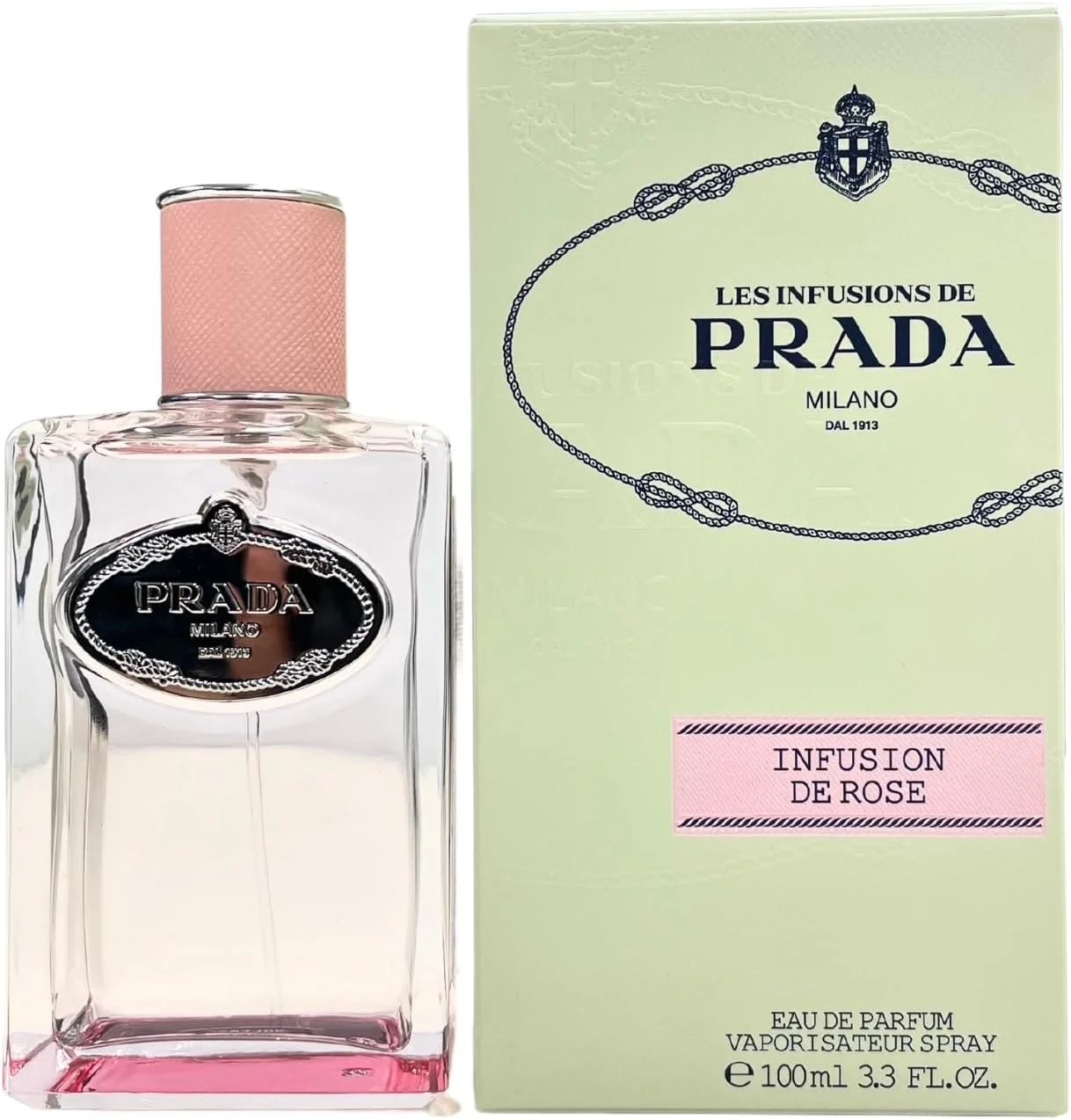 عطر ادو پرفیوم پرادا میلانو لس اینفیوژن د رز، 100 میلی لیتر