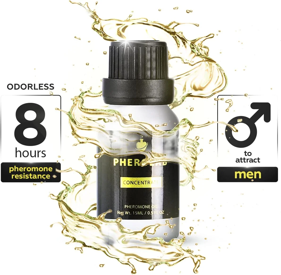 روغن عطر فرمونی زنانه PHEROLAB - غنی شده با روغن های ضروری و مواد طبیعی - عطر بدون بو - ادکلن شادی بخش برای زنان روغن عطر فرمونی زنانه PHEROLAB - غنی شده با روغن های ضروری و مواد طبیعی - عطر بدون بو - ادکلن شادی بخش برای زنان