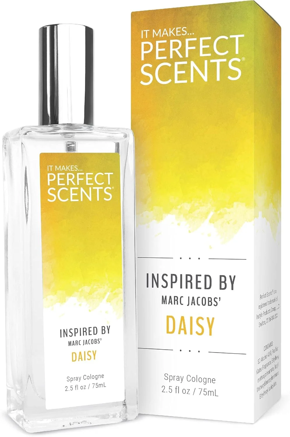 عطرهای Perfect Scents | الهام گرفته از دیزی مارک جاکوبز | ادو تویلت زنانه | وگان، بدون پارابن، بدون فتالات | هرگز روی حیوانات آزمایش نشده | 2.5 اونس مایع
