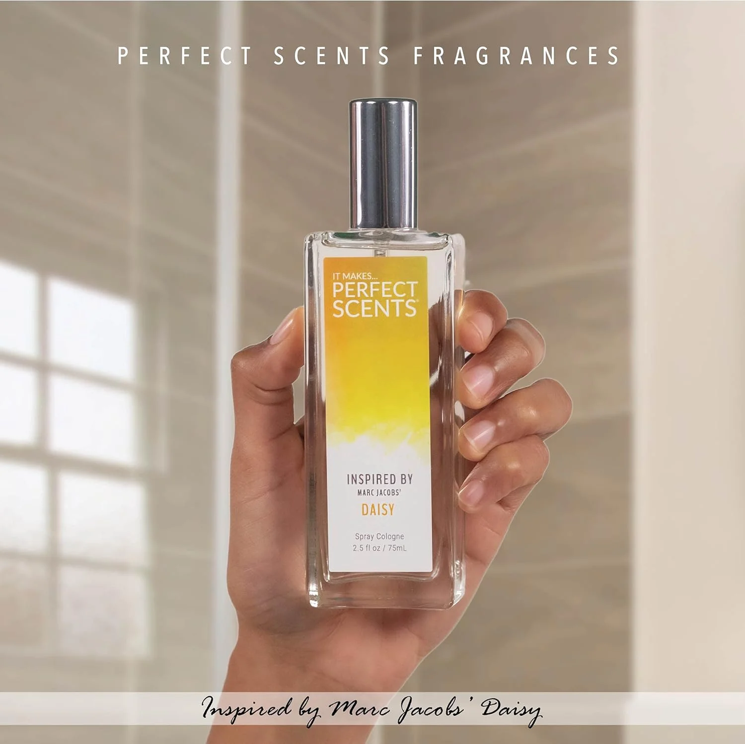 عطرهای Perfect Scents | الهام گرفته از دیزی مارک جاکوبز | ادو تویلت زنانه | وگان، بدون پارابن، بدون فتالات | هرگز روی حیوانات آزمایش نشده | 2.5 اونس مایع عطرهای Perfect Scents | الهام گرفته از دیزی مارک جاکوبز | ادو تویلت زنانه | وگان، بدون پارابن، بدون فتالات | هرگز روی حیوانات آزمایش نشده | 2.5 اونس مایع